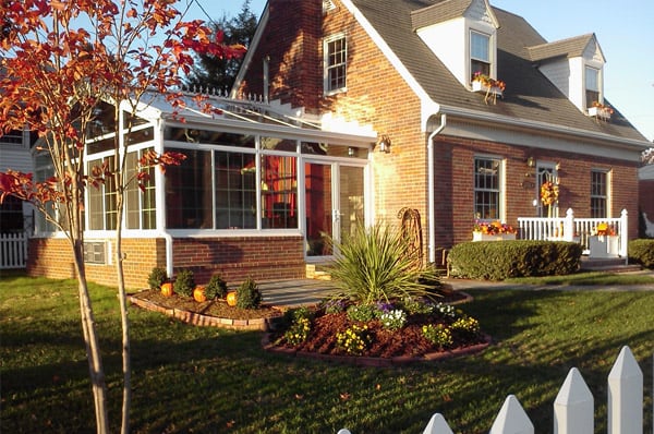 Solid Hybrid Cathedral Sunroom