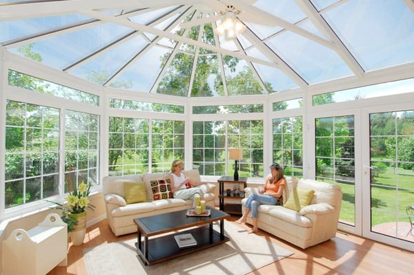 Hybrid Victorian Conservatory Sunroom