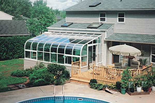 Straight Roof Studio Sunroom